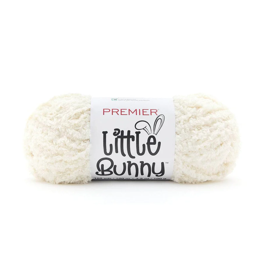 Premier Little Bunny 2079-17 Cream 100 Gram Ball with Polyester